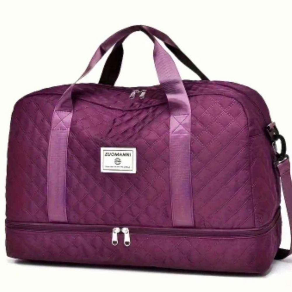 Purple Duffel Bag